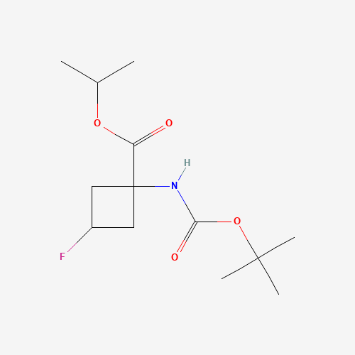 Ethyl 1-(Boc-amino)-3-fluorocyclobutanecarboxylate