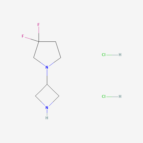 1-(Azetidin-3-yl)-3,3-difluoropyrrolidine dihydrochloride