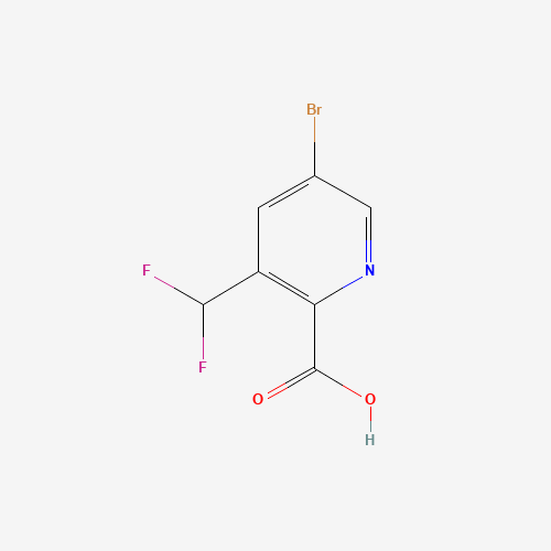 5-Bromo-3-(difluoromethyl)picolinic acid