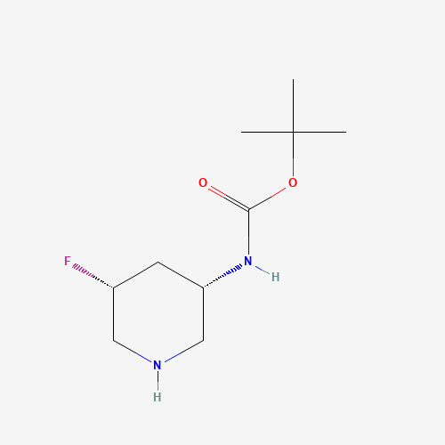 tert-Butyl ((3S,5R)-5-fluoropiperidin-3-yl)carbamate