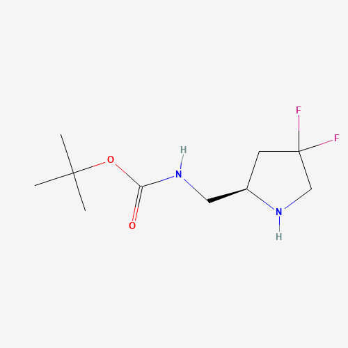 (R)-tert-Butyl ((4,4-difluoropyrrolidin-2-yl)methyl)carbamate