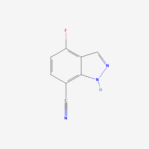 4-Fluoro-1H-indazole-7-carbonitrile