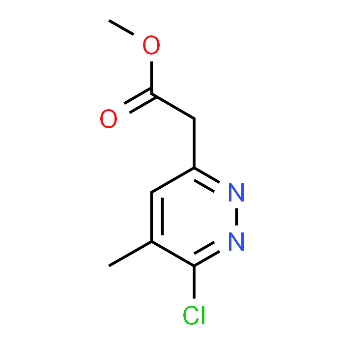 Methyl (6-chloro-5-methyl-pyridazin-3-yl)acetate
