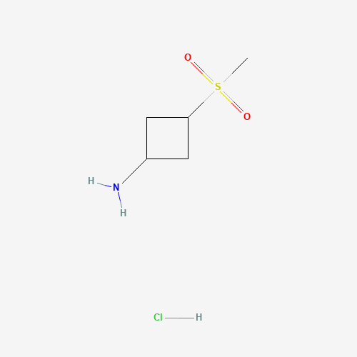 trans-3-(Methylsulfonyl)cyclobutanamine hydrochloride