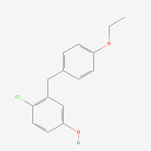 4-Chloro-3-(4-ethoxybenzyl)phenol