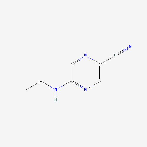 5-(Ethylamino)pyrazine-2-carbonitrile