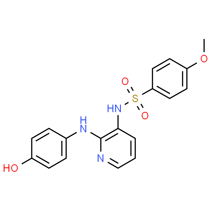 N-(2-((4-Hydroxyphenyl)amino)pyridin-3-yl)-4-methoxybenzenesulfonamide