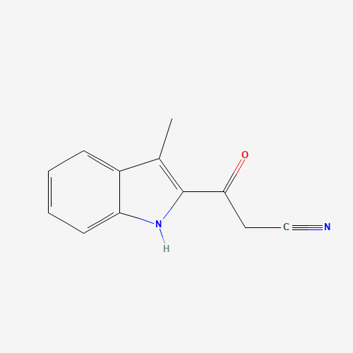 3-(3-Methyl-1H-indol-2-yl)-3-oxopropanenitrile