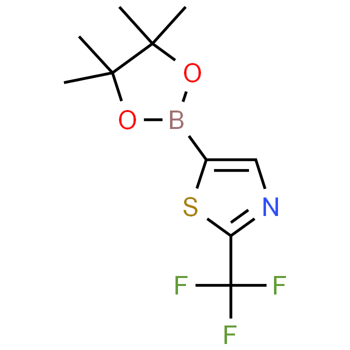 5-(Tetramethyl-1,3,2-dioxaborolan-2-yl)-2-(trifluoromethyl)-1,3-thiazole