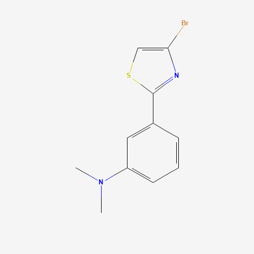 3-(4-Bromothiazol-2-yl)-N,N-dimethylaniline