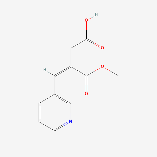 (Z)-3-(methoxycarbonyl)-4-(pyridin-3-yl)but-3-enoic acid