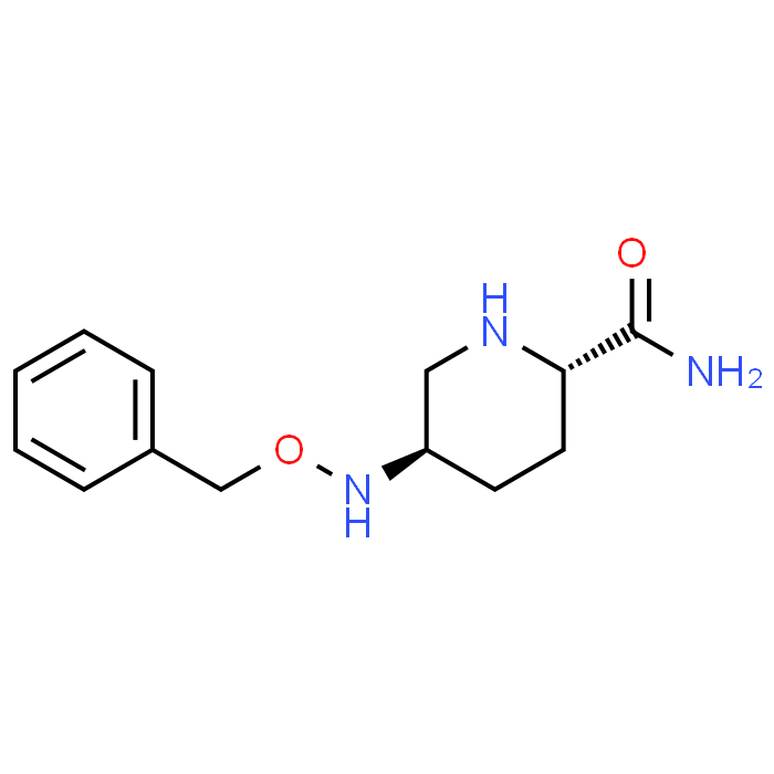 (2S,5R)-5-((Benzyloxy)amino)piperidine-2-carboxamide