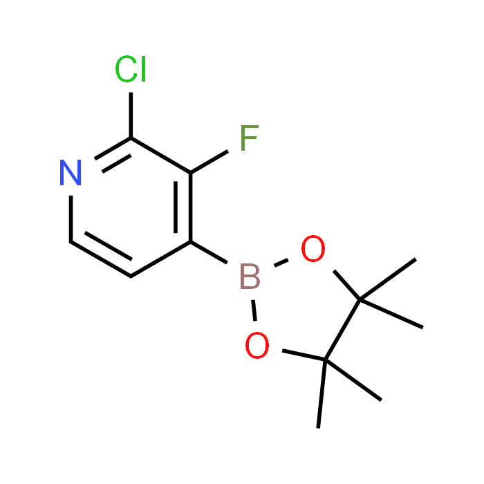 2-Chloro-3-fluoro-4-(4,4,5,5-tetramethyl-1,3,2-dioxaborolan-2-yl)pyridine