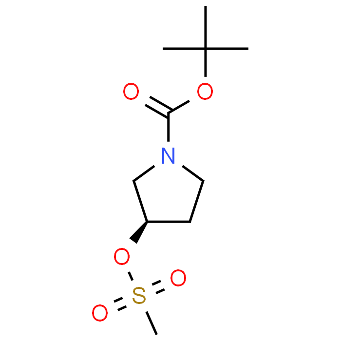 tert-Butyl 3-((methylsulfonyl)oxy)pyrrolidine-1-carboxylate