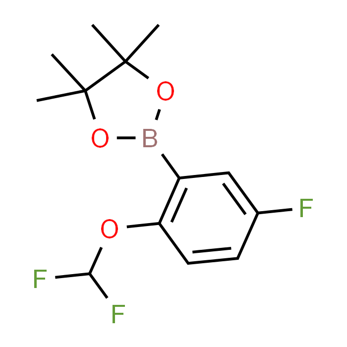 2-(2-(Difluoromethoxy)-5-fluorophenyl)-4,4,5,5-tetramethyl-1,3,2-dioxaborolane