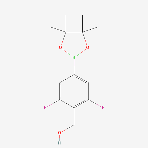 2,6-difluoro-4-(4,4,5,5-tetramethyl-1,3,2-dioxaborolan-2-yl)-benzenemethanol