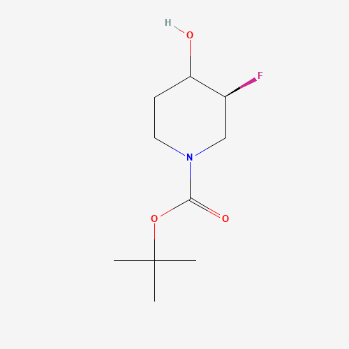 (3S)-tert-Butyl 3-fluoro-4-hydroxypiperidine-1-carboxylate