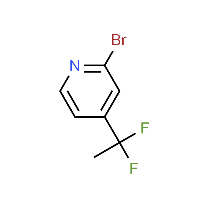 2-Bromo-4-(1,1-difluoroethyl)pyridine
