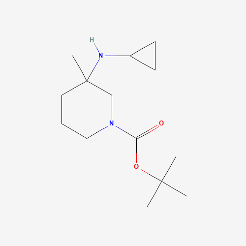 tert-Butyl 3-(cyclopropylamino)-3-methylpiperidine-1-carboxylate