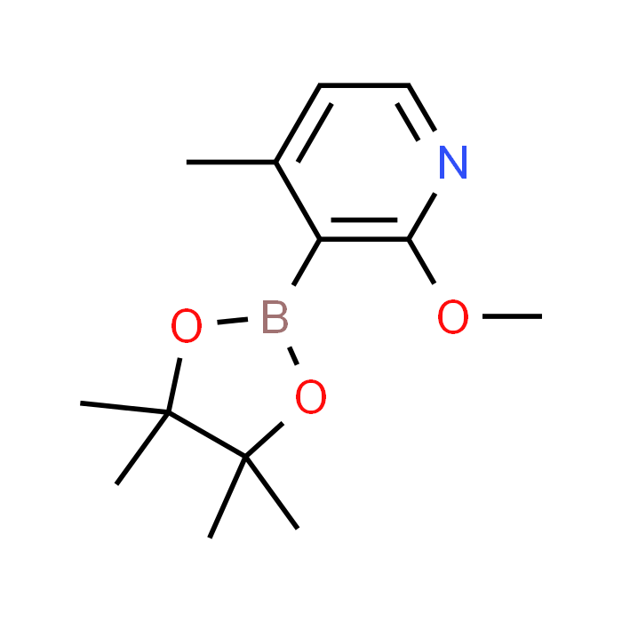 2-Methoxy-4-methyl-3-(4,4,5,5-tetramethyl-1,3,2-dioxaborolan-2-yl)pyridine