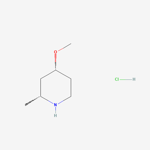 (2R,4R)-4-Methoxy-2-methylpiperidine hydrochloride