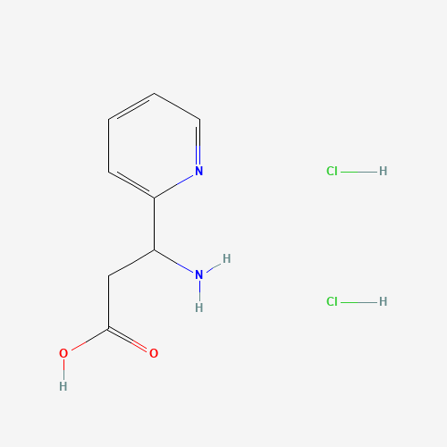 3-Amino-3-(pyridin-2-yl)propanoic acid dihydrochloride