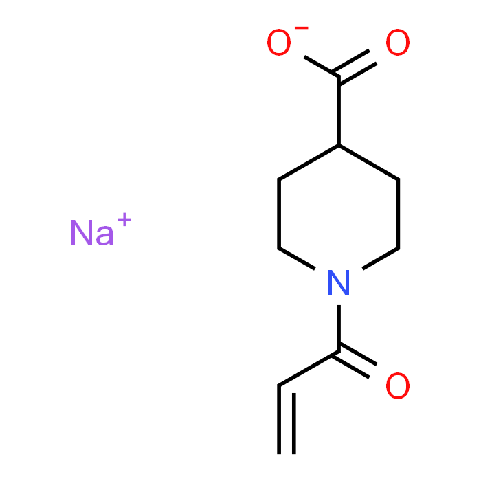 Sodium 1-(prop-2-enoyl)piperidine-4-carboxylate