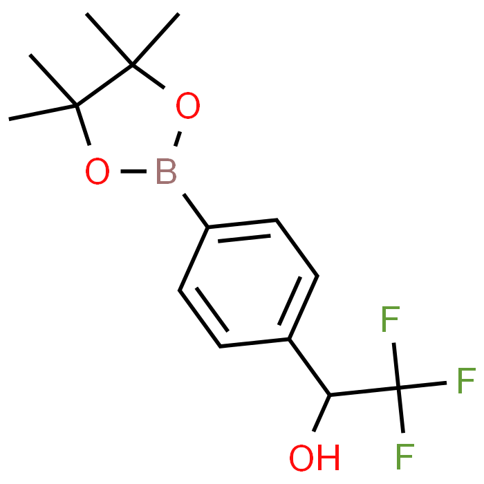 2,2,2-Trifluoro-1-(4-(4,4,5,5-tetramethyl-1,3,2-dioxaborolan-2-yl)phenyl)ethanol
