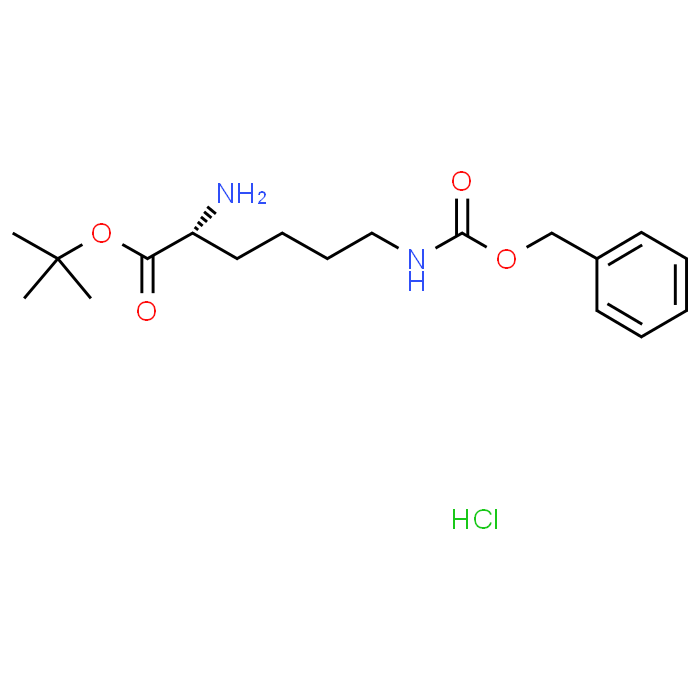 (R)-tert-Butyl 2-amino-6-(((benzyloxy)carbonyl)amino)hexanoate hydrochloride