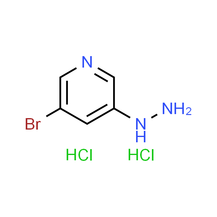 3-Bromo-5-hydrazineylpyridine dihydrochloride