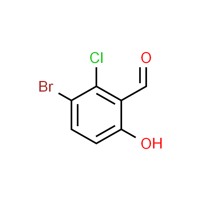 3-Bromo-2-chloro-6-hydroxybenzaldehyde