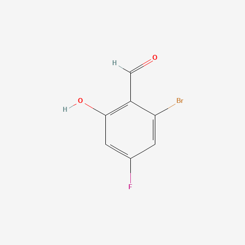 2-Bromo-4-fluoro-6-hydroxybenzaldehyde