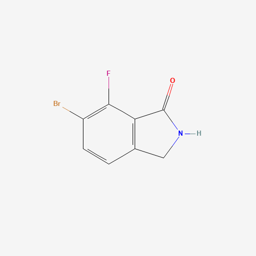 6-Bromo-7-fluoroisoindolin-1-one