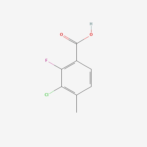 3-Chloro-2-fluoro-4-methylbenzoic acid