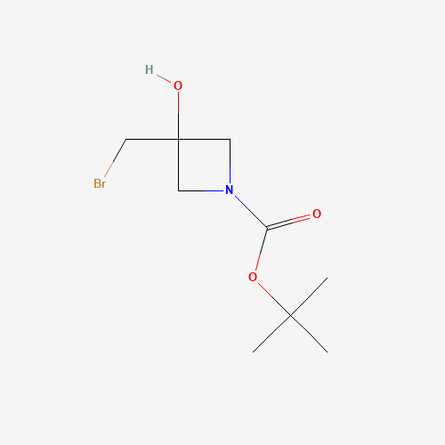 tert-Butyl 3-(bromomethyl)-3-hydroxyazetidine-1-carboxylate