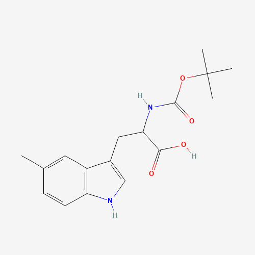 2-((tert-Butoxycarbonyl)amino)-3-(5-methyl-1H-indol-3-yl)propanoic acid