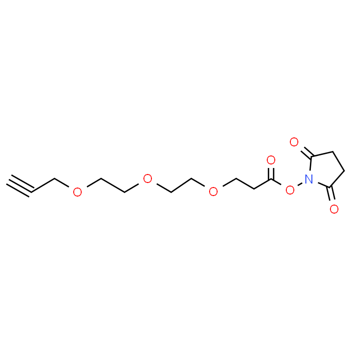 2,5-Dioxopyrrolidin-1-yl 3-(2-(2-(prop-2-yn-1-yloxy)ethoxy)ethoxy)propanoate