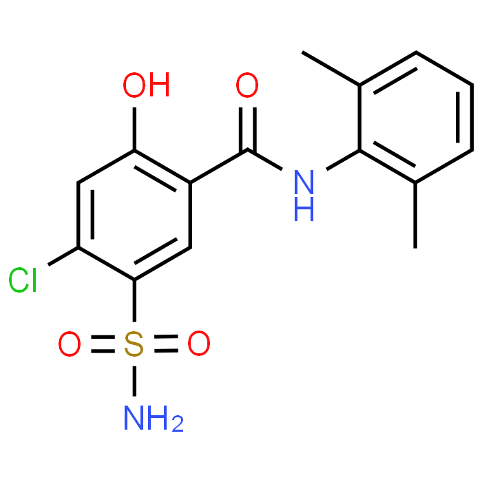 4-Chloro-N-(2,6-dimethylphenyl)-2-hydroxy-5-sulfamoylbenzamide