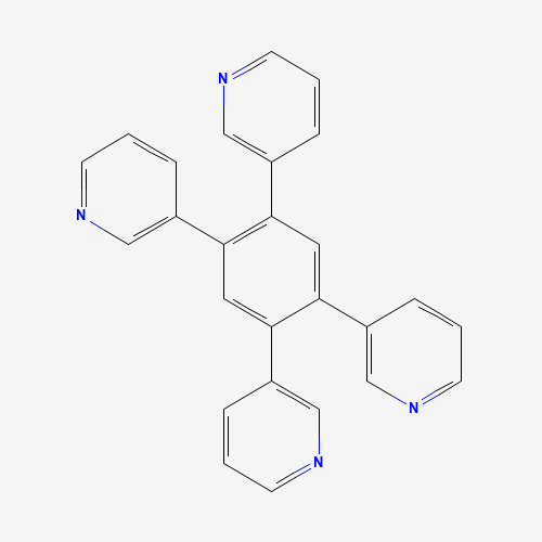Pyridine, 3,3',3'',3'''-(1,2,4,5-benzenetetrayl)tetrakis-