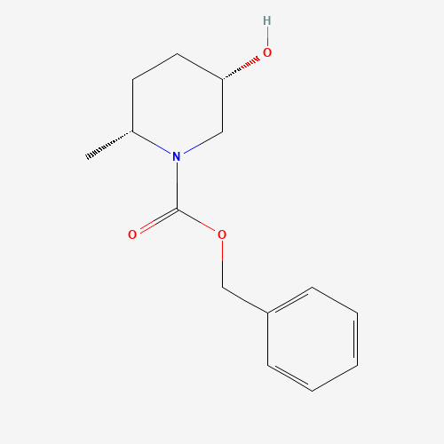 Benzyl (2R,5S)-5-hydroxy-2-methylpiperidine-1-carboxylate