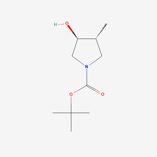 tert-Butyl (3S,4R)-3-hydroxy-4-methylpyrrolidine-1-carboxylate