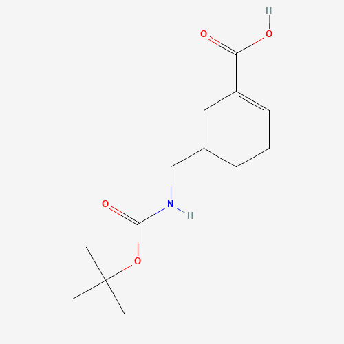 5-(((tert-Butoxycarbonyl)amino)methyl)cyclohex-1-enecarboxylic acid