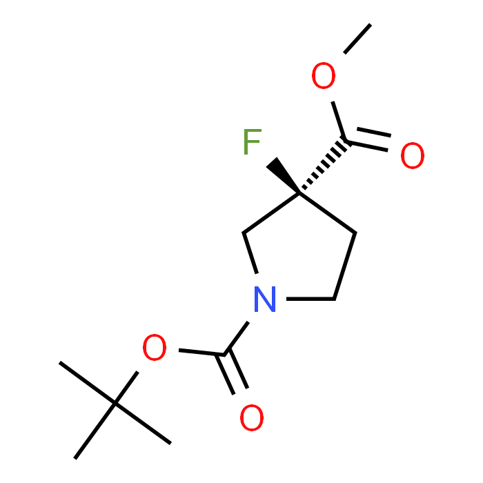 Methyl (S)-1-Boc-3-fluoropyrrolidine-3-carboxylate