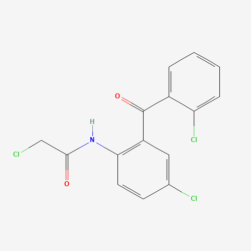 2-Chloro-N-(4-chloro-2-(2-chlorobenzoyl)phenyl)acetamide