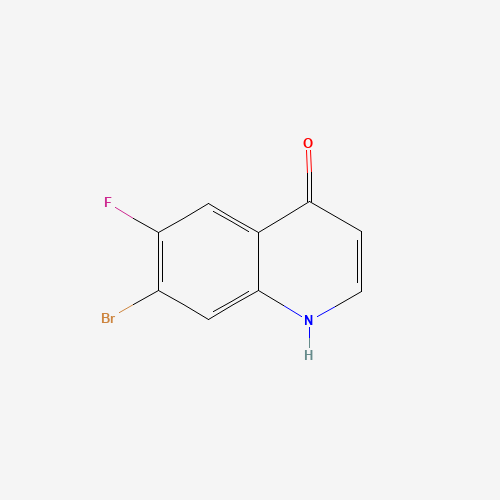 7-Bromo-6-fluoroquinolin-4-ol