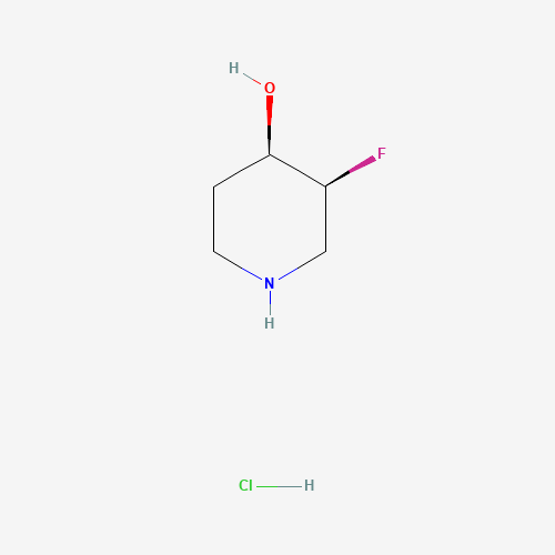 (3S,4R)-3-Fluoropiperidin-4-ol hydrochloride