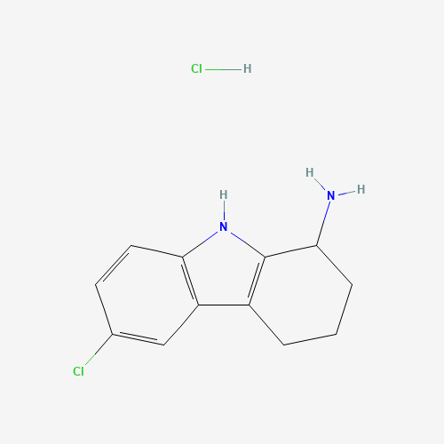 6-Chloro-2,3,4,9-tetrahydro-1H-carbazol-1-amine hydrochloride