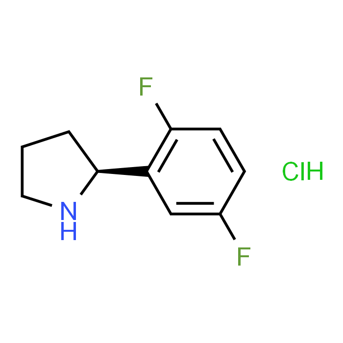 (S)-2-(2,5-Difluorophenyl)pyrrolidine hydrochloride