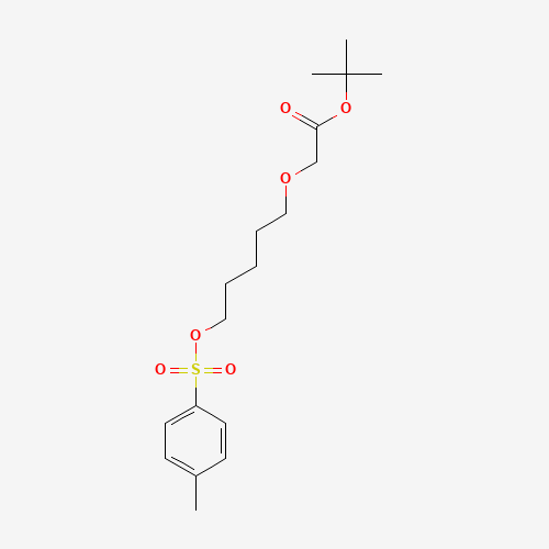 tert-Butyl 2-((5-(tosyloxy)pentyl)oxy)acetate