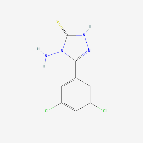 4-Amino-5-(3,5-dichlorophenyl)-4H-1,2,4-triazole-3-thiol